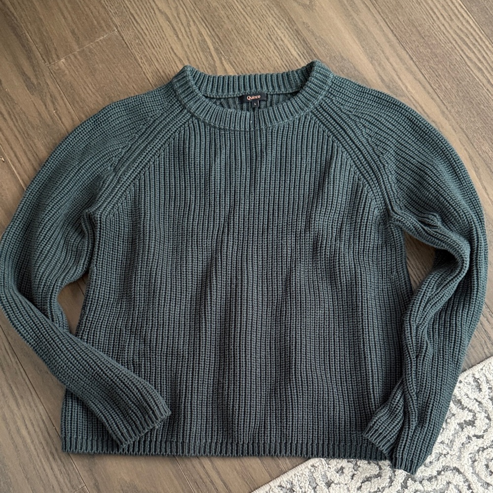 Quince Women's 100% Organic Cotton Sweater